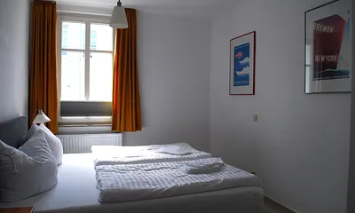 Blick in den 1. Schlafraum