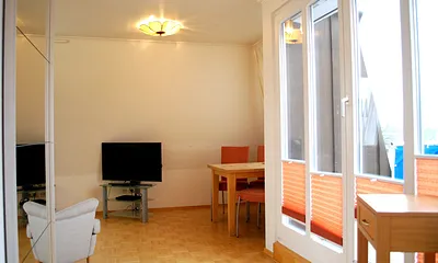 Blick in den Wohnraum