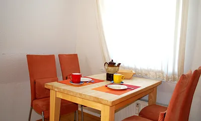 Blick auf den Essplatz