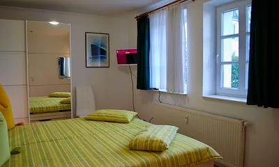 Blick in den 1. Schlafraum