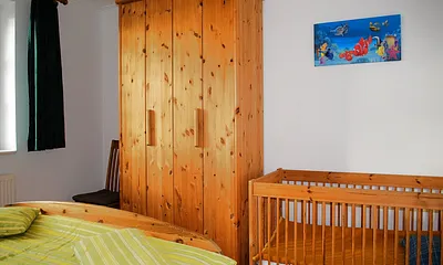 2. Blick in den 1. Schlafraum