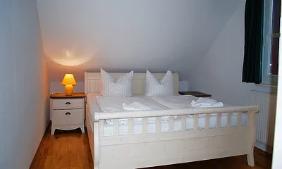 Blick in den Schlafraum