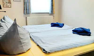 Schlafzimmer mit TV 