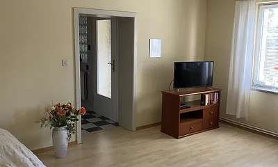 Schlafcouch im Wohnzimmer