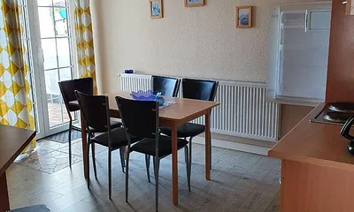 Küche und Essbereich