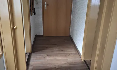 Der neue Bodenbelag im Flur