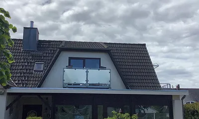 Außenansicht zum Balkon