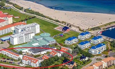 Luftaufnahme von der Anlage