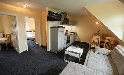 Altes Zollhaus am Strand, direkt an der Ostsee, 3-Zimmer-Ferienwohnung (Nr.3, im OG)