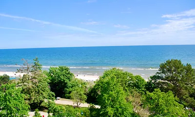 Herrlicher Blick vom Balkon