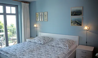 Blick in den 1. Schlafraum