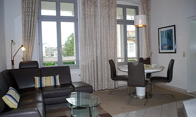 Villa Schering, 3-Zimmer-Ferienwohnung (Villa Schering App. EG)