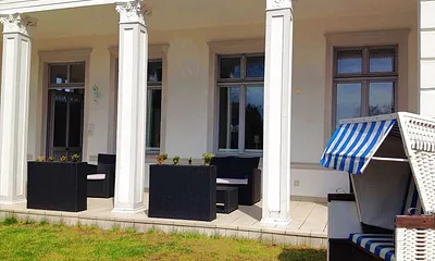 Blick auf die Terrasse