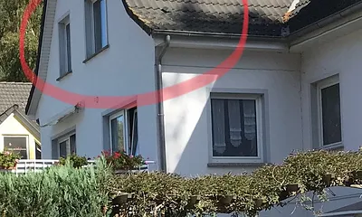 Lage der Fewo im Haus