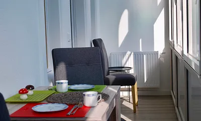 Blick in die Veranda