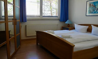 Blick in den Schlafraum