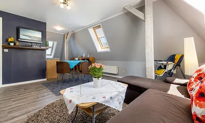 TV und WLAN sind vorhanden.