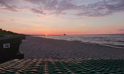 Abendstimmung "Seebrücke Zinnowitz"