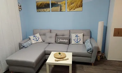 Couch im Wohnbereich