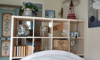 Blick in das 2. Schlafzimmer im Obergeschoß