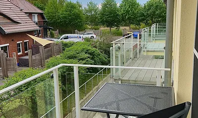 Blick vom Südbalkon 