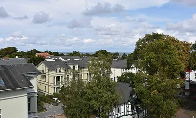 Blick von der Dachterrasse