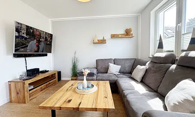 Ferienhaus Uns lütt Hus mit Sauna und Kamin, 3-Zimmer-Ferienhaus (FH Uns lütt Hus)