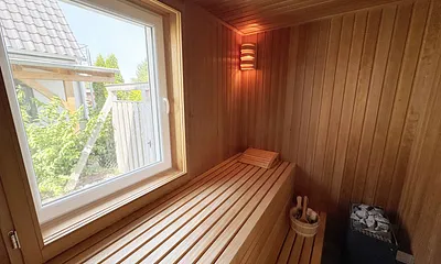 hauseigene Sauna