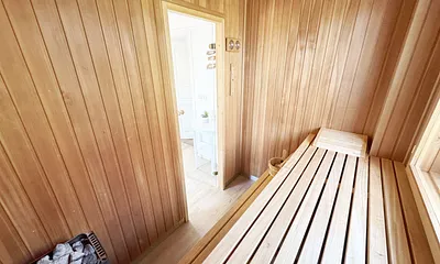 hauseigene Sauna