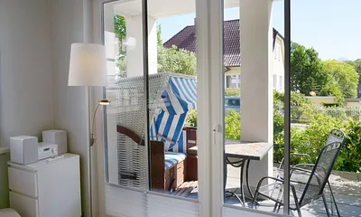 Villa Antje Whg. 05 Blickrichtung Terrasse