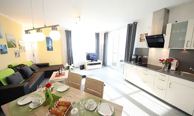 Koch-/Wohn-/Essbereich