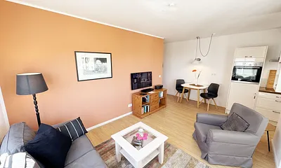 Wohnbereich mit Küchenzeile