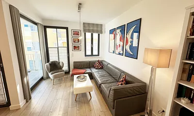 Strandvilla Andrea WE 07 - gemütliches Wohnzimmer