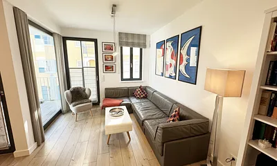 Strandvilla Andrea WE 07 - gemütliches Wohnzimmer