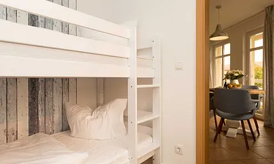 Schlafzimmer mit Etagenbett