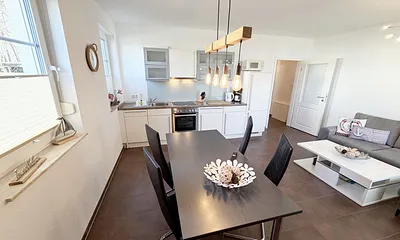Ferienwohnung Nr. 05 LEON - Ess- und Kochbereich
