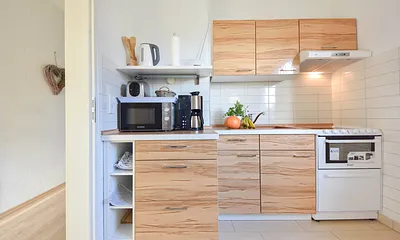 voll ausgestattete Küche