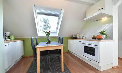 voll ausgestattete Küche