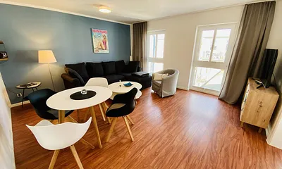 Villa DIANA, 100 m vom Strand, 3-Zimmer-Ferienwohnung (Koje)