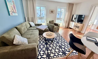 Villa DIANA, 100 m vom Strand, 3-Zimmer-Ferienwohnung (Koje)