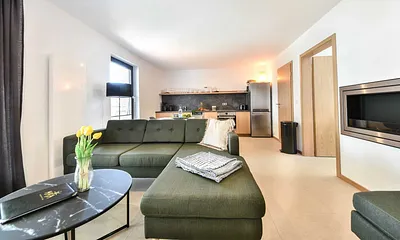 Blick in den Wohnbereich