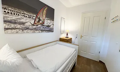 2.Schlafzimmer mit Tandembett