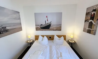 1.Schlafzimmer mit Doppelbett