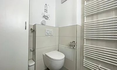 Badezimmer mit WC