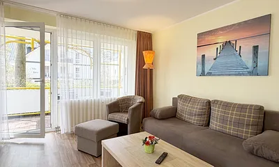 Villa Störtebeker Whg. 13 - Wohnzimmer