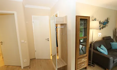 Flur mit Garderobe