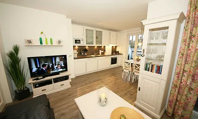 Wohnzimmer mit TV