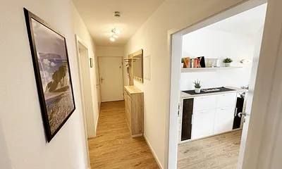 Flurbereich mit Garderobe