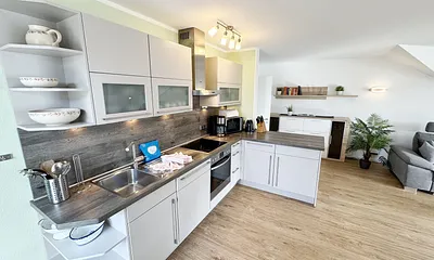 moderne Küchenzeile