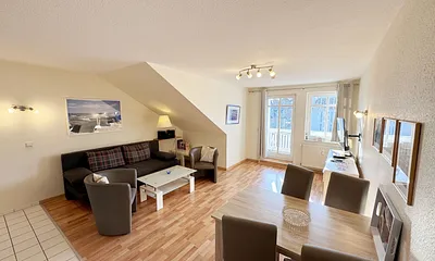 Wohnbereich der Ferienwohnung